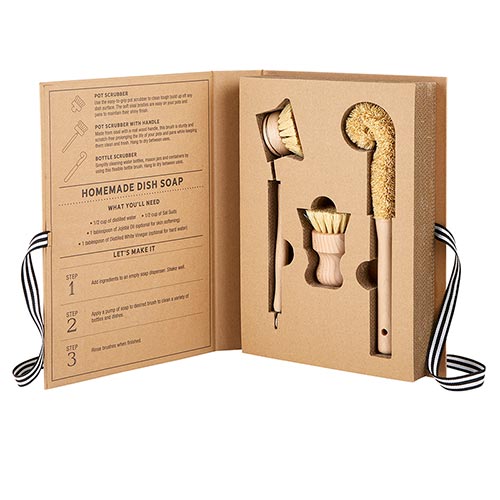 Pot + Bottle Cleaning Book Box