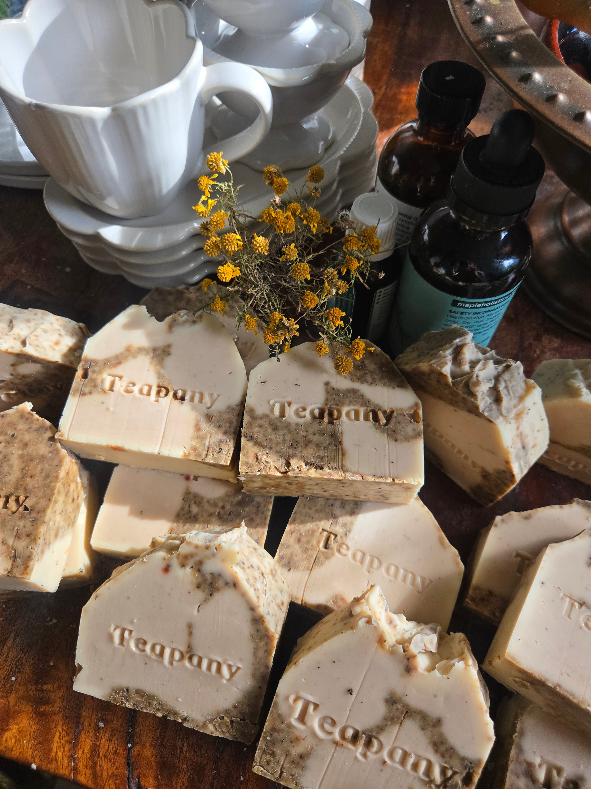 Teapany Nontoxic Herbal Tea Soaps <fragrance-free>