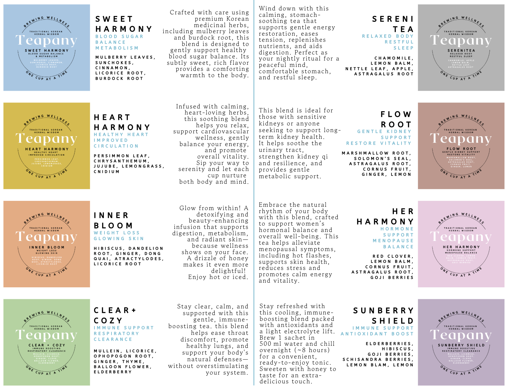 Teapany Bundle (Any 3 blends of your choice)-Save 15%