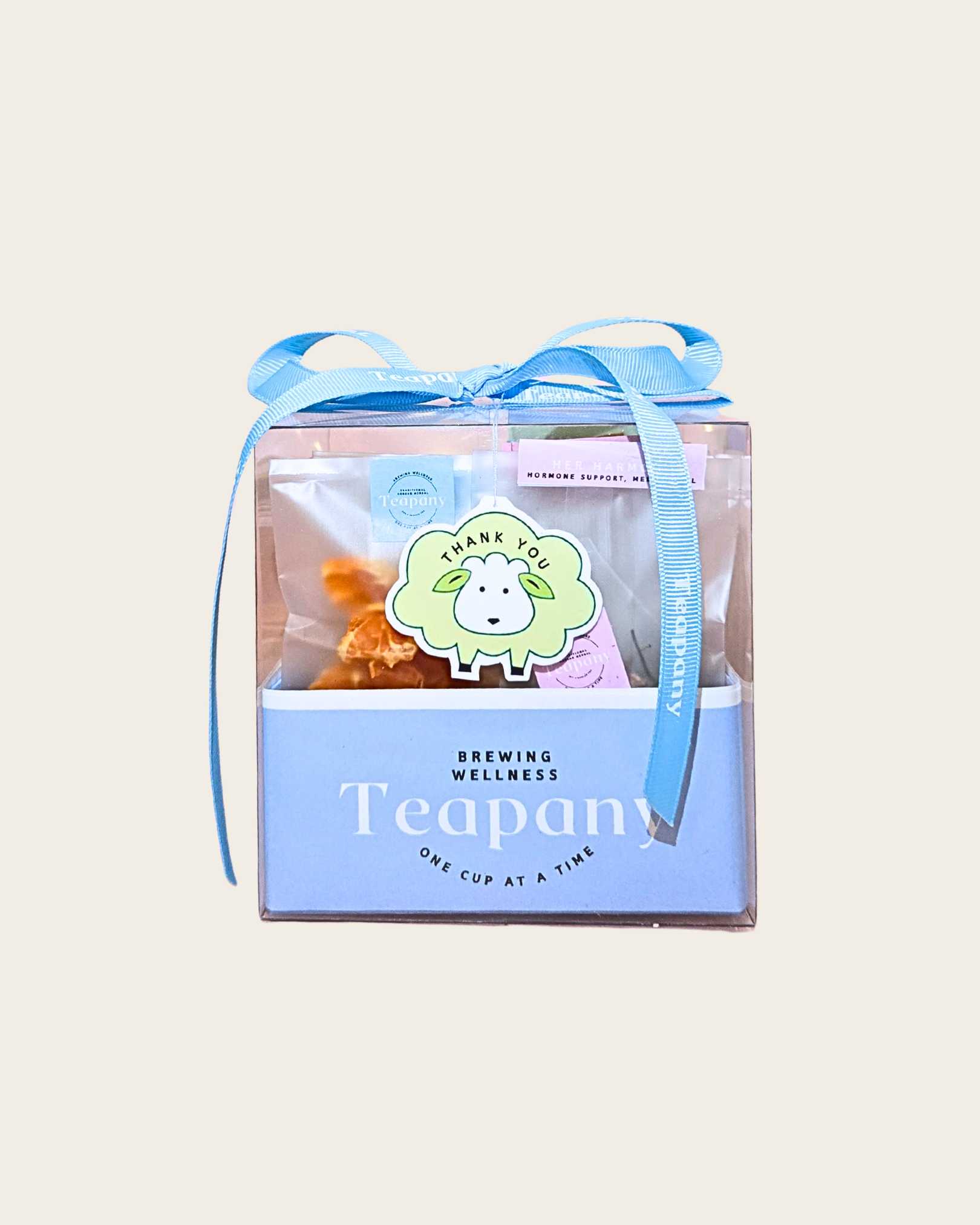 Tea Sampler + Honey + Fruits Custom Gift Set