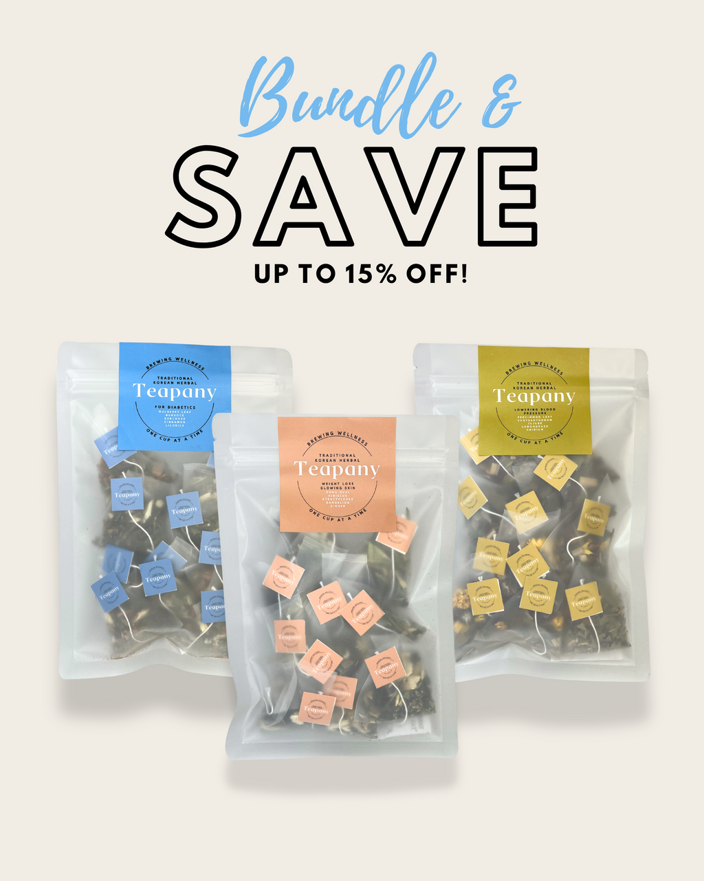 Teapany Bundle (Sweet Harmony, Heart Harmony, Inner Bloom)-Save 15%